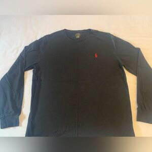 Polo Ralph Lauren Classic Black Long Sleeve Shirt